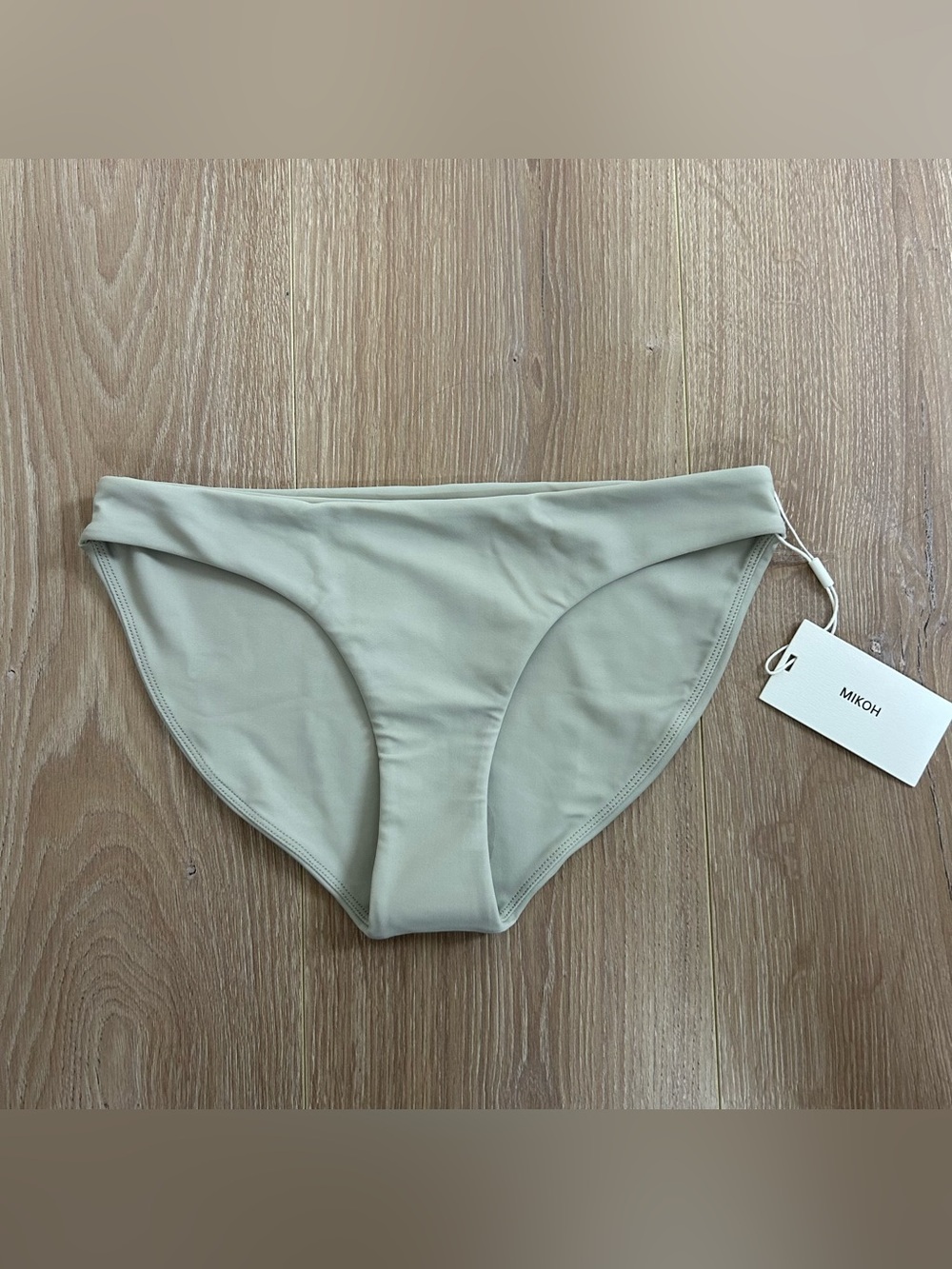 NWT New Mikoh Bikini Tan Size XS Top and S Bottom - Picture 5 of 8